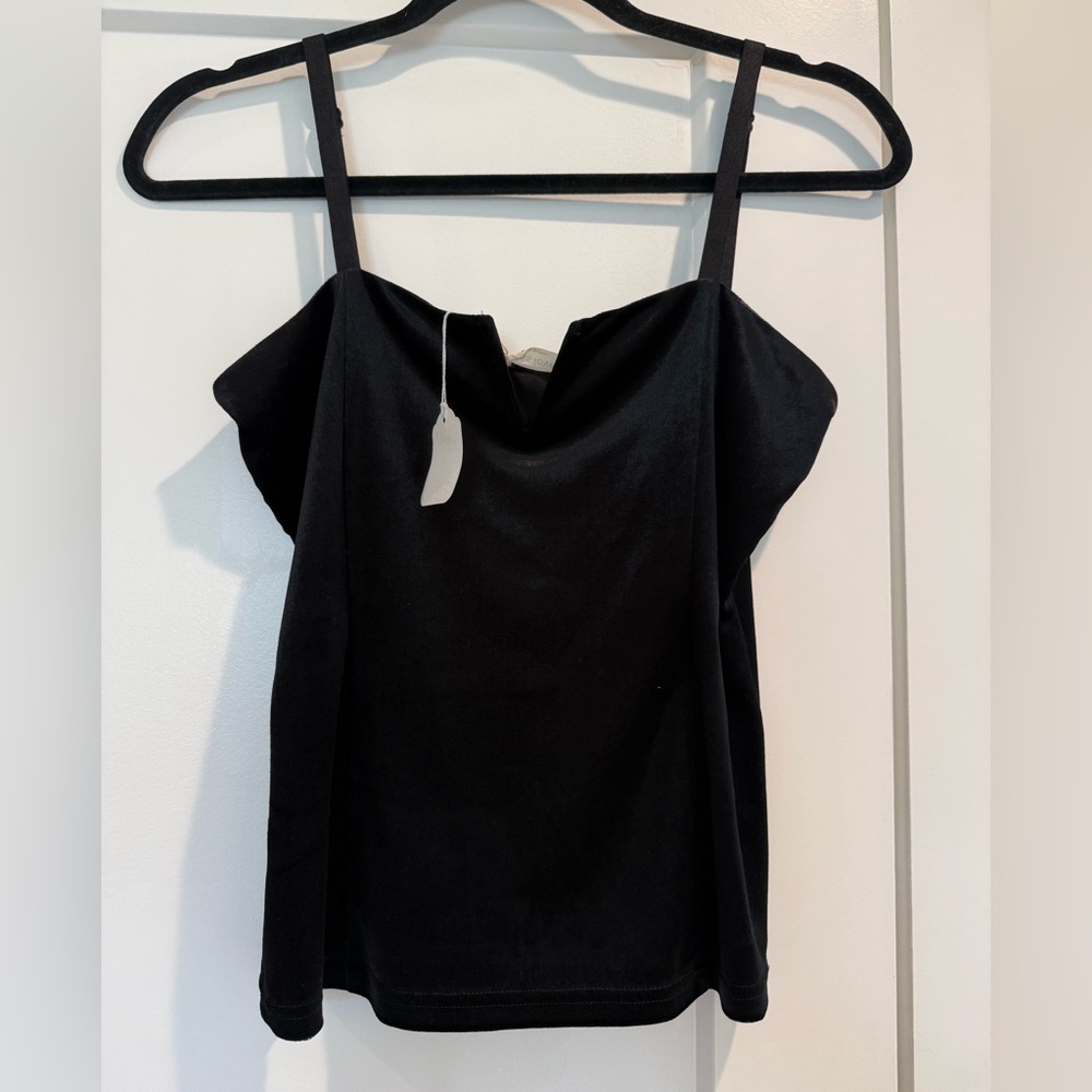 NWT Miss Love Velvet Cami Top